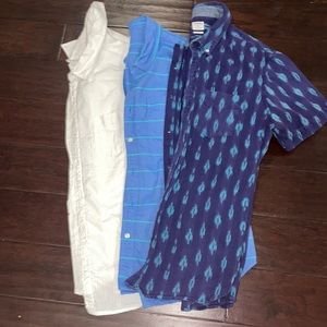 5 Bonobos Xl short sleeve button up shirts